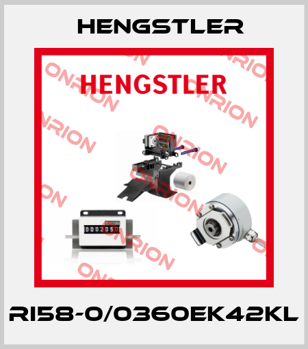 RI58-0/0360EK42KL Hengstler