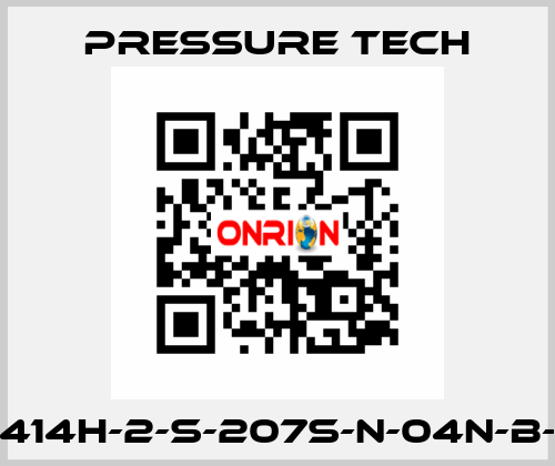 MF414H-2-S-207S-N-04N-B-SV Pressure Tech