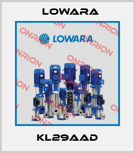KL29AAD Lowara