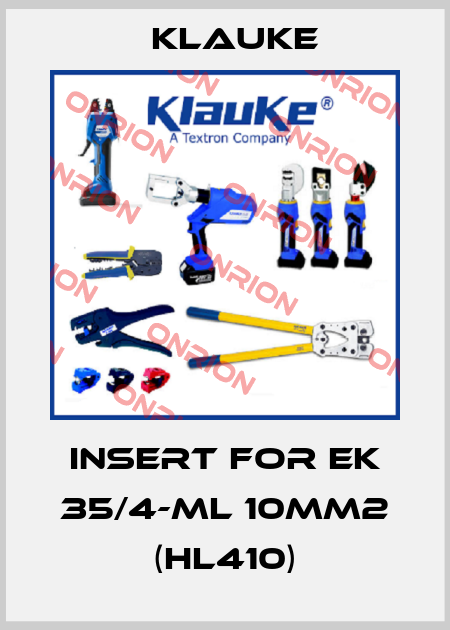 insert for EK 35/4-ML 10mm2 (HL410) Klauke