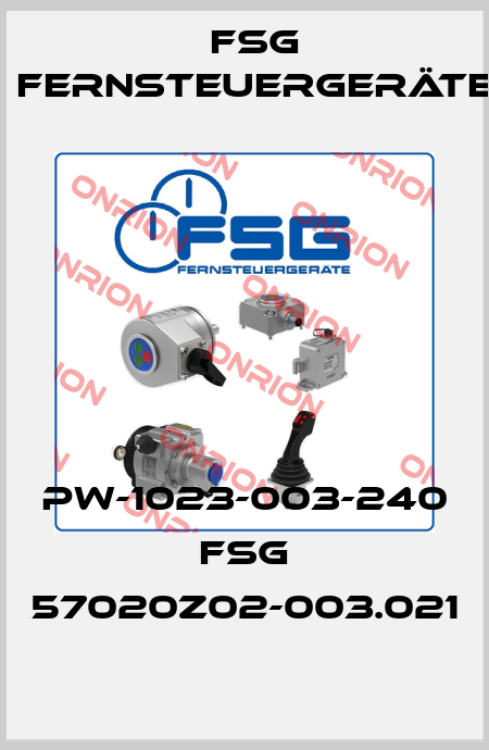PW-1023-003-240 FSG 57020Z02-003.021 FSG Fernsteuergeräte