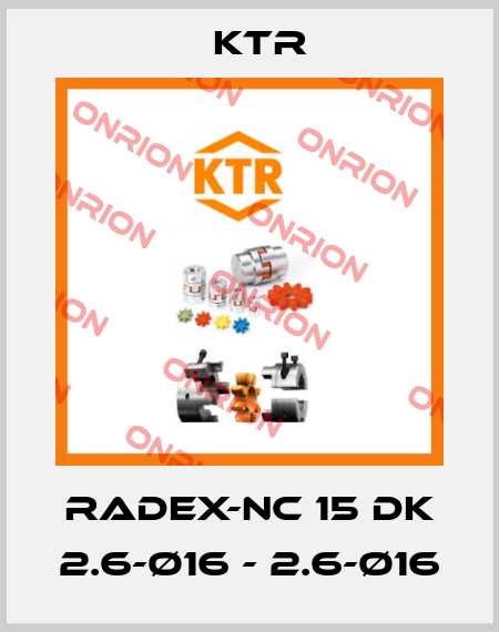 RADEX-NC 15 DK 2.6-Ø16 - 2.6-Ø16 KTR