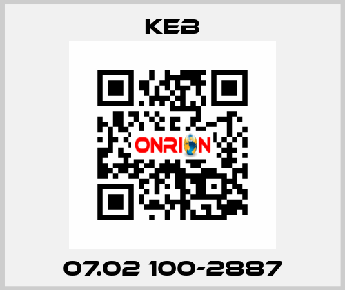 07.02 100-2887 KEB