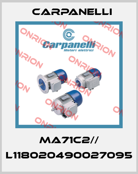MA71C2// L118020490027095 Carpanelli