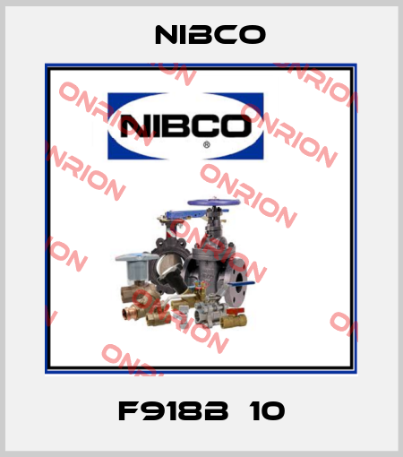 F918B  10 Nibco
