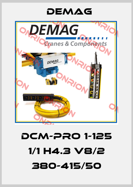 DCM-Pro 1-125 1/1 H4.3 V8/2 380-415/50 Demag