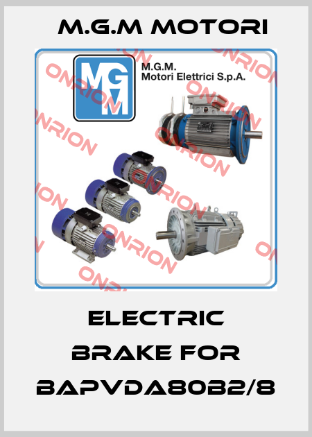 Electric brake for BAPVDA80B2/8 M.G.M MOTORI