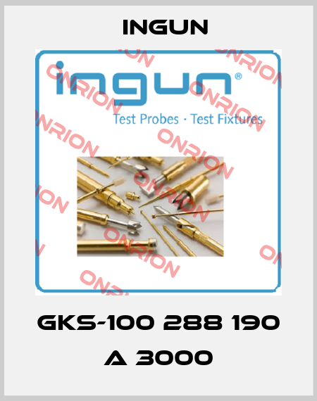 GKS-100 288 190 A 3000 Ingun