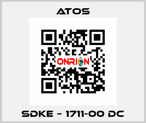 SDKE – 1711-00 DC Atos