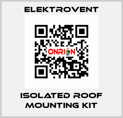 Isolated roof mounting kit ELEKTROVENT