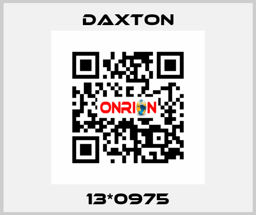 13*0975 DAXTON