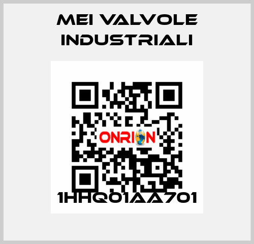 1HHQ01AA701 MEI VALVOLE INDUSTRIALI