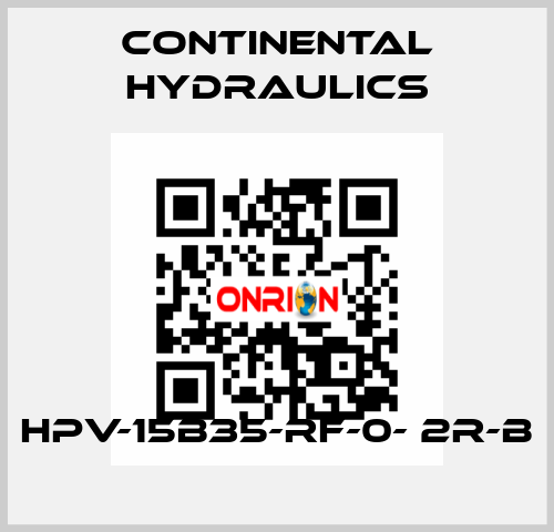 HPV-15B35-RF-0- 2R-B Continental Hydraulics