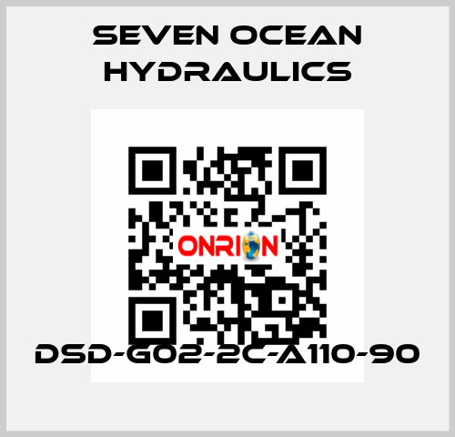 DSD-G02-2C-A110-90 Seven Ocean Hydraulics