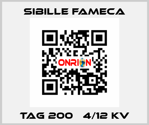 TAG 200   4/12 kV Sibille Fameca