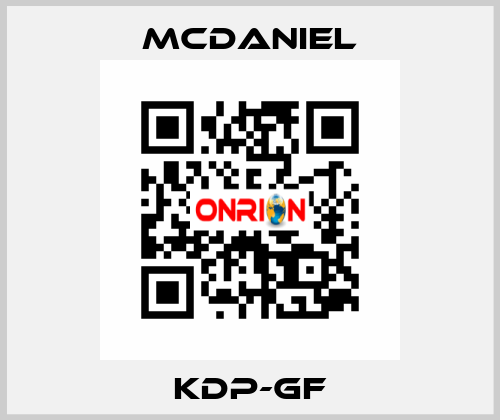 KDP-GF McDANIEL