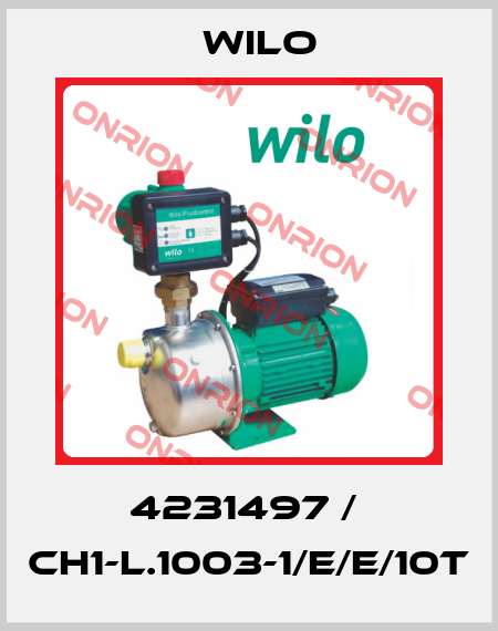 4231497 /  CH1-L.1003-1/E/E/10T Wilo