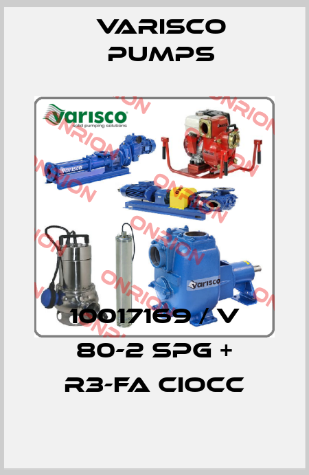 10017169 / V 80-2 SPG + R3-FA CIOCC Varisco pumps
