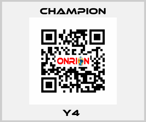 Y4  Champion