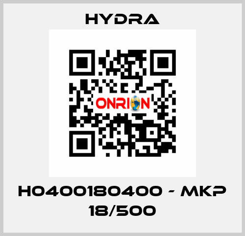 H0400180400 - MKP 18/500 Hydra