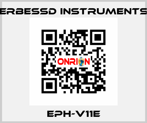 EPH-V11E ERBESSD INSTRUMENTS