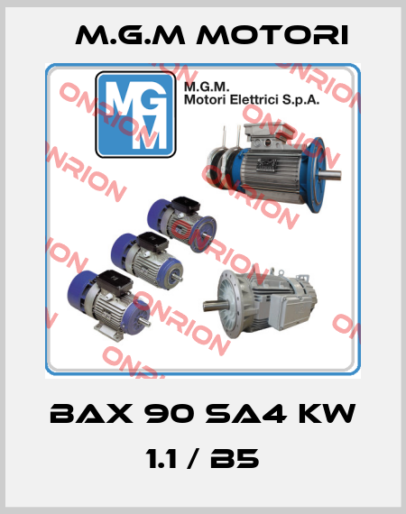 BAX 90 SA4 kw 1.1 / B5 M.G.M MOTORI