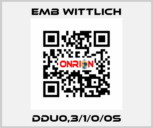 DDU0,3/1/0/0S EMB Wittlich