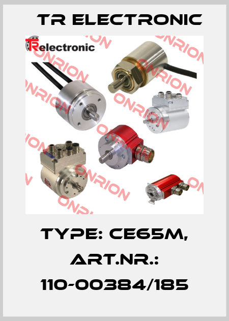 Type: CE65M, Art.nr.: 110-00384/185 TR Electronic
