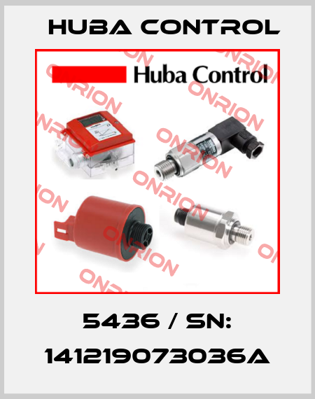 5436 / SN: 141219073036a Huba Control
