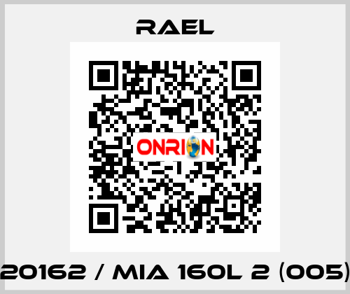20162 / MIA 160L 2 (005) RAEL