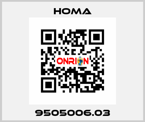 9505006.03 HOMA