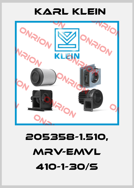 205358-1.510, MRV-EMVL 410-1-30/s Karl Klein