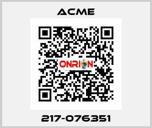 217-076351 Acme