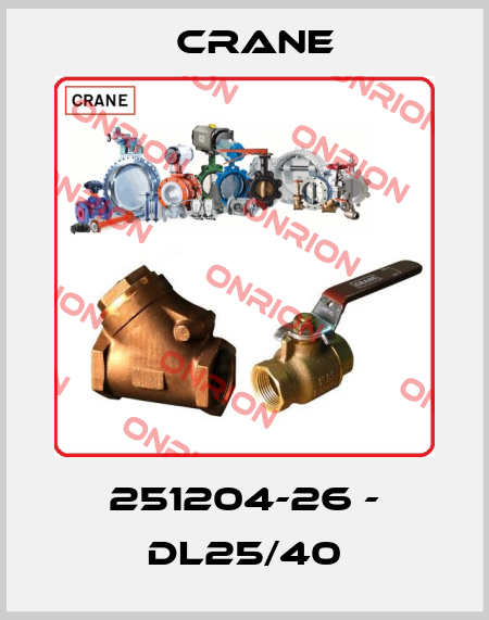 251204-26 - DL25/40 Crane