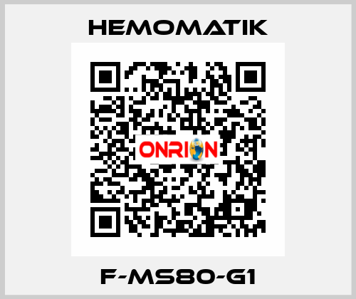 F-MS80-G1 Hemomatik