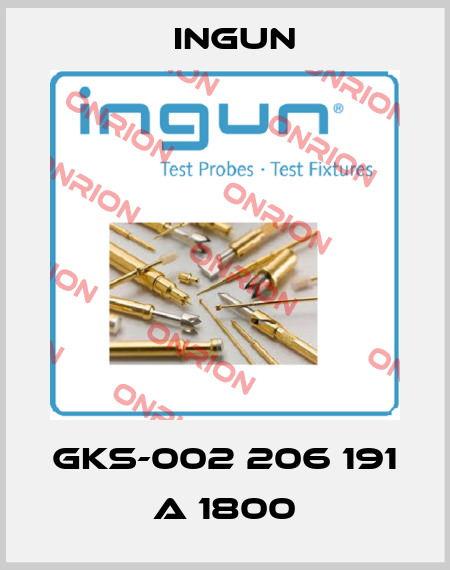 GKS-002 206 191 A 1800 Ingun
