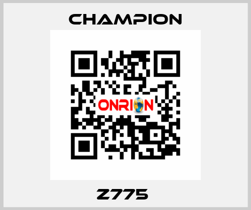 Z775  Champion