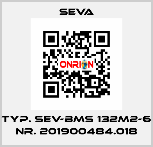 Typ. SEV-BMS 132M2-6 Nr. 201900484.018 SEVA