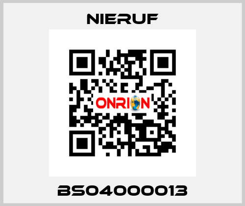 BS04000013 NIERUF