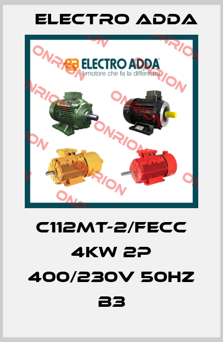 C112MT-2/FECC 4kW 2P 400/230V 50Hz B3 Electro Adda