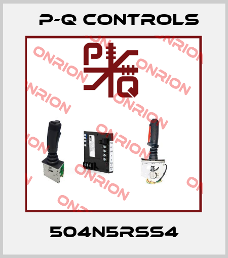 504N5RSS4 P-Q Controls