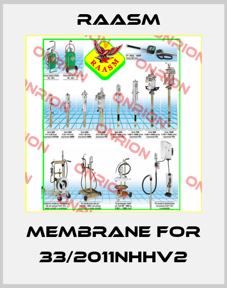 membrane for 33/2011NHHV2 Raasm