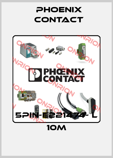 5PIN-E221474- L 10M Phoenix Contact