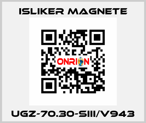 UGz-70.30-SIII/V943 ISLIKER MAGNETE