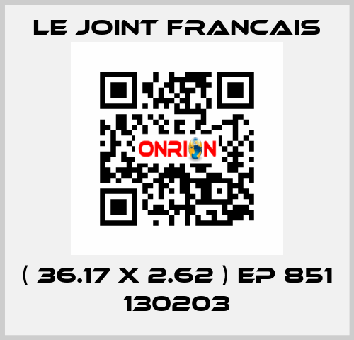 ( 36.17 x 2.62 ) EP 851 130203 LE JOINT FRANCAIS