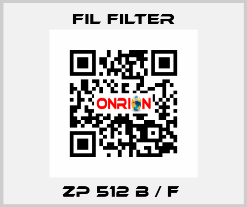 ZP 512 B / F  Fil Filter