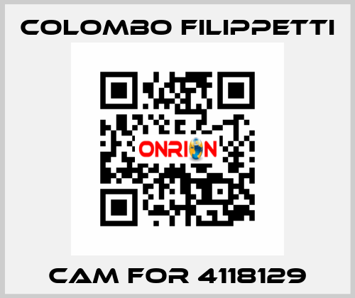 Cam for 4118129 Colombo Filippetti