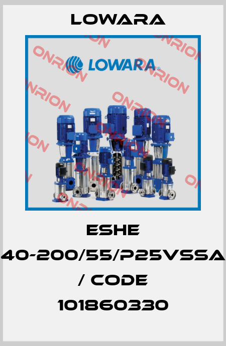 ESHE 40-200/55/P25VSSA / Code 101860330 Lowara