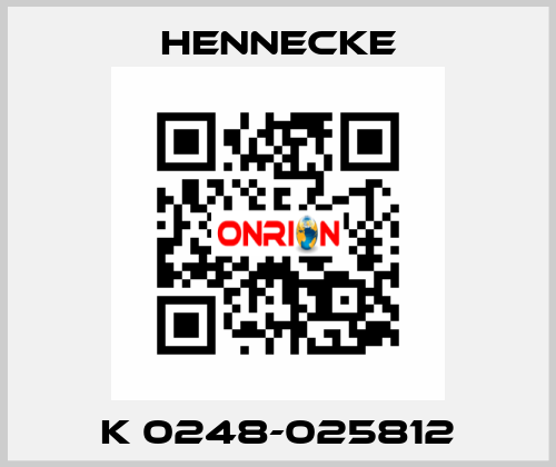 K 0248-025812 Hennecke