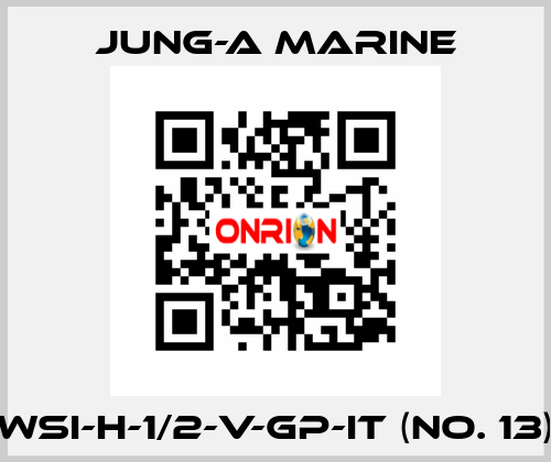 WSI-H-1/2-V-GP-IT (No. 13) JUNG-A MARINE